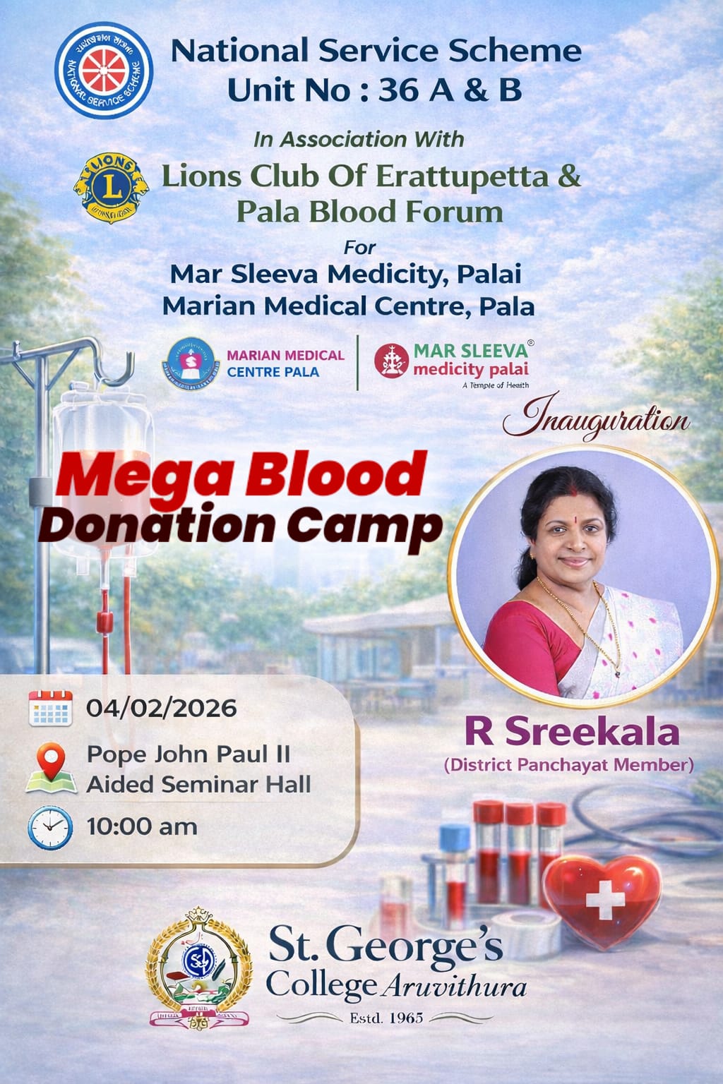 Mega Blood Donation Camp